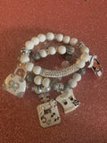 C No 5 Stackable Bracelet Set